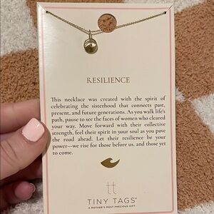 Resilience Gold Pendant Necklace
